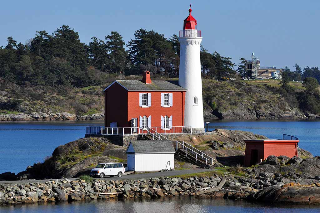 Discover original guns, intriguing underground magazines and camouflaged searchlight emplacements built more than 100 years ago at Fisgard Lighthouse.