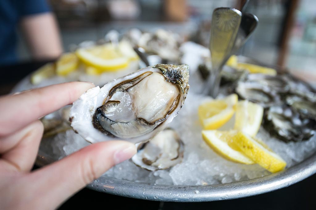 Sample the bounty of the sea at Bar Melusine. Credit: City Foodsters