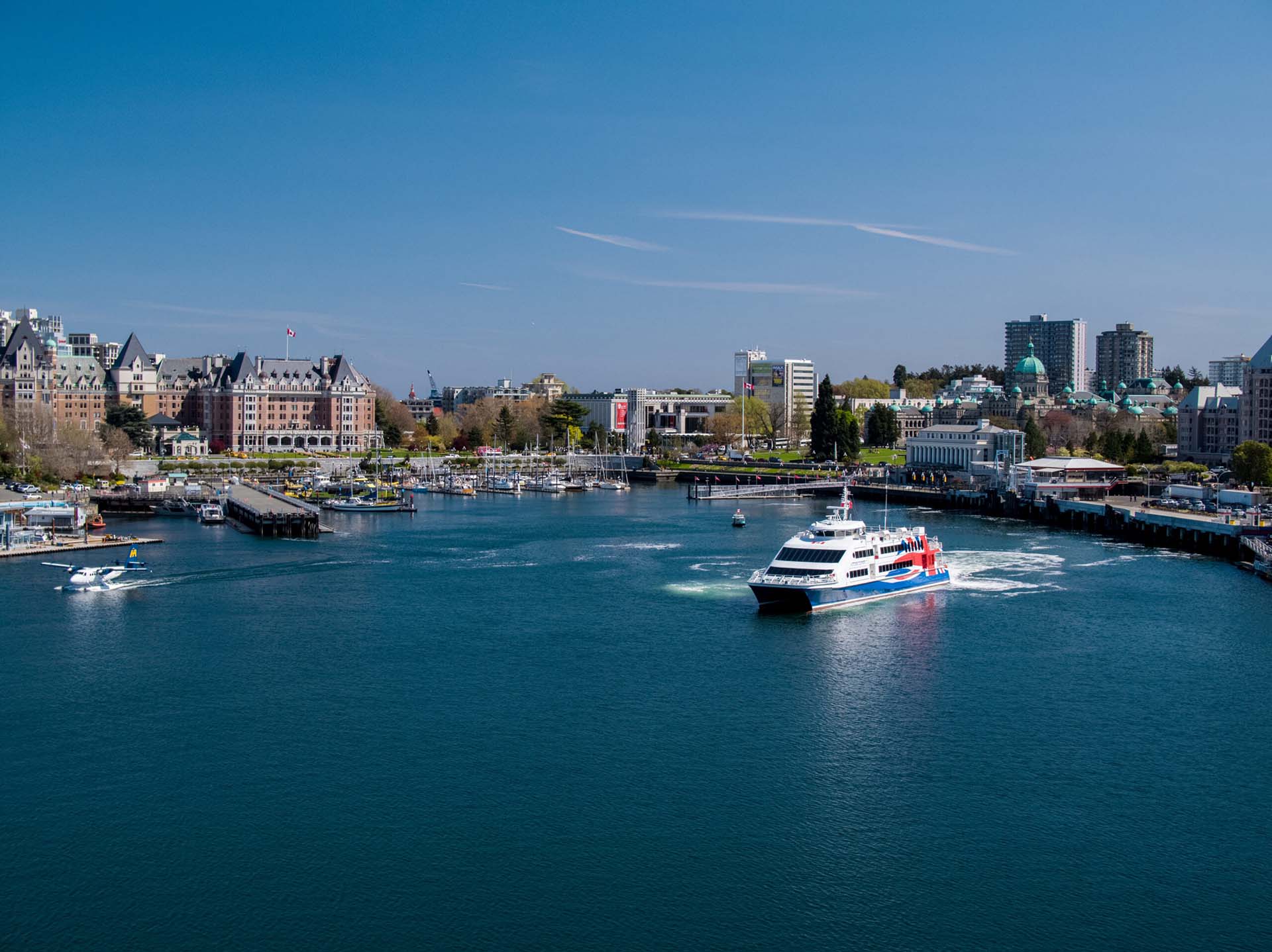 Clipper V in Victoria's Inner Harbour