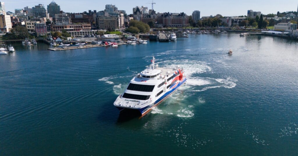 Photo of the Clipper V in Victoria.